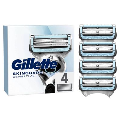 Gillette SkinGuard Sensitive Blades 4's